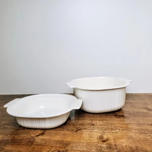 Rubbermaid Microwave Casserole Stack Set 1 Quart & 3 Quart Vintage - Picture 1 of 8