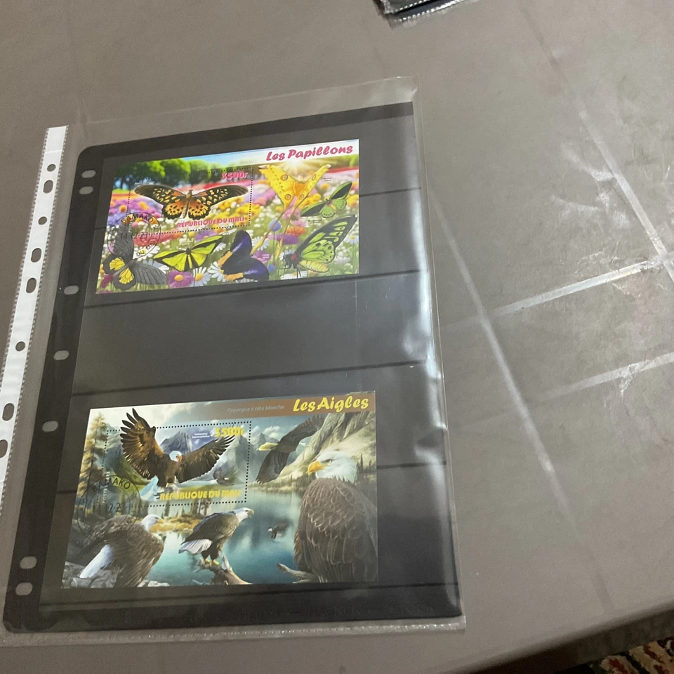 Mini hojas de sello Rep Du Mali X 2 CTO circ 2023 Foto 1 de 1