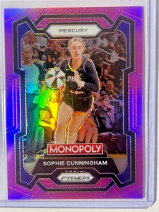 2024 PANINI WNBA MONOPOLY PURPLE #/149 SOPHIE CUNNINGHAM INDIANA FEVER / MERCURY - Picture 1 of 2