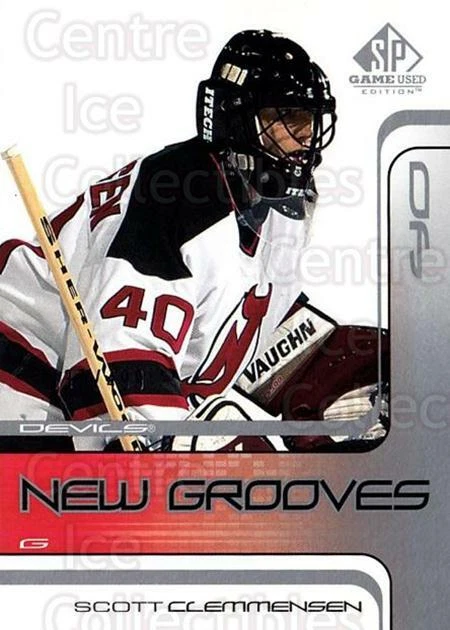 2001-02 SP Game Used #84 Scott Clemmensen - Image 1 of 1