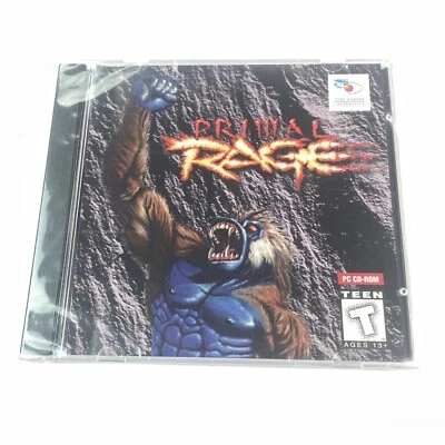 Primal Rage (PC 1994) CD-ROM Windows Video Game Time Warner Interactive NEW READ - Image 1 of 4