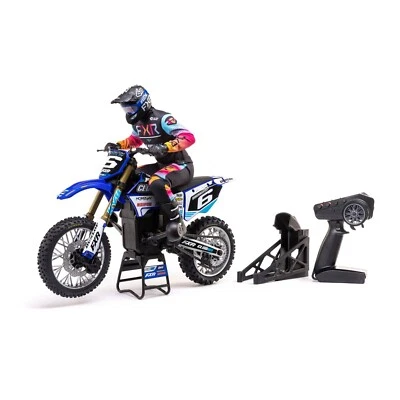Losi Promoto-MX RTR 1/4 Brushless Dirt Bike (FXR) w/2.4GHz DX3PM Radio & MS6X Sy - Image 1 of 3