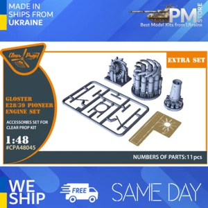 Clear Prop CPA48045 1/48 Gloster E28/39 Pioneer engine set for CP kits CP4823 - Picture 1 of 9