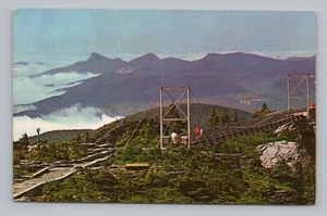 Postcard Mile High Swinging Bridge Grandfather Mountain North Carolina - Picture 1 of 2