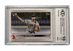 Juego de fábrica Topps Gold Stars 2022 #524 graduado BCCG 10 como nuevo Boston - Imagen 1 de 2