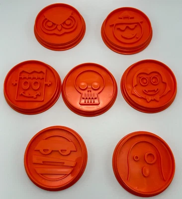 JUEGO DE 7 cortadores/moldes apilables de galletas de Halloween para chef mimado #1598 - retirados Foto 1 de 4