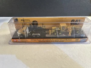 HO Scale (1:87) Lowboy with Grader Neu in OVP - Bild 1 von 2