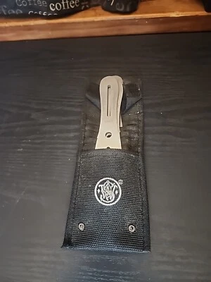 Juego de 5 cuchillos Smith & Wesson Bullseye SWTK8 8" con funda Foto 1 de 4