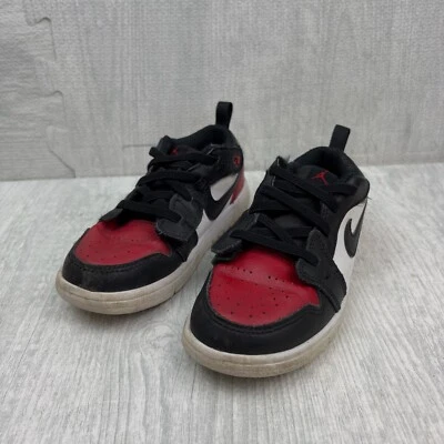 Jordan 1 Low Alt 白色黑色校队红色青少年幼儿 10c 婴儿 DR9747-161 — 第 1/4 张图片