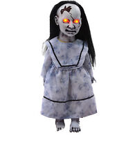 Lunging Graveyard Baby Animated Prop Broken Doll Zombie Halloween Haunted House