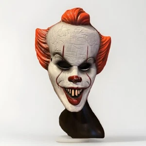 Pennywise Clown Mask Stephen King's IT Cosplay Halloween - Picture 1 of 8