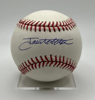 Holograma de vestuario firmado por José Tabata OMLB Rawlings de béisbol de los piratas de Pittsburgh Foto 1 de 2