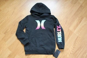 NWT BOYS HURLEY SZ 6 HOODIE BLACK - Picture 1 of 5
