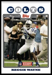 2008 Topps Kickoff #8 Reggie Wayne Indianapolis Colts - Bild 1 von 2