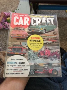 Car Craft Vintage 1961 Magazine Winter Nationals Top Dragsters Don Francisco Rod - Picture 1 of 3