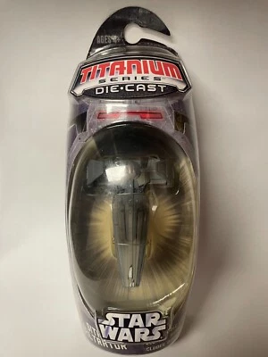 Nuevo vehículo infiltrado Sith fundido a presión serie Titanium Galoob Star Wars 2006 Foto 1 de 2