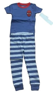 Spider-Man Toddler Pajamas, 2pc, Size 2T Carters New with Tags  Blue 100% Cotton - Foto 1 di 5