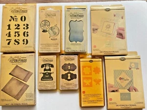Sizzix Tim Holtz movers & Shapers, Bigz L-You Choose-Asst Designs-Retired - Picture 1 of 39