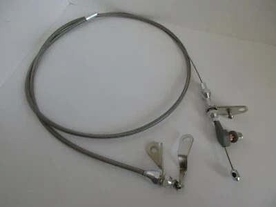 CABLE DE RETENCIÓN DE TRANSMISIÓN TRENZADO DE ACERO INOXIDABLE FORD C4 #5100          Foto 1 de 4