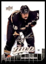 2009-10 Upper Deck MVP George Parros #293