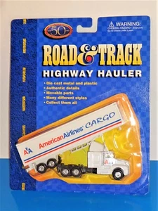 Maisto Road & Track Highway Hauler Semi Truck & Trailer American Airlines Cargo - Picture 1 of 3