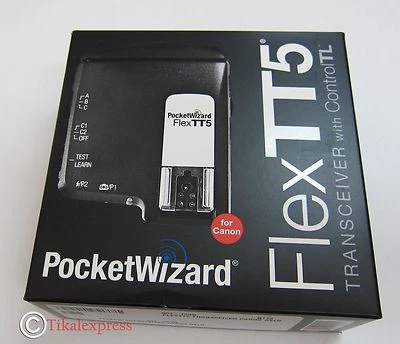 PocketWizard FlexTT5 Transceiver For Canon TTL Flashes and Digital SLR Cameras - Image 1 of 4