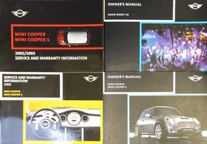 2002 And 2003 Mini Cooper Owner Manual Handbook. Mini Cooper Set. #MY-07 - Bild 1 von 7