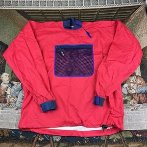 Vintage Patagonia Men’s XL Kayak Pullover Paddling Jacket Waterproof Anorak Red - Picture 1 of 10