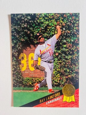 1993 LEAF SERIES TWO #297 RAY LANKFORD NM-MT MLB BASEBALL CARD - Image 1 of 2