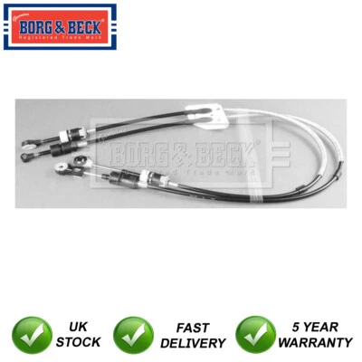 Gear Selector Cable Borg & Beck Fits Ford Fiesta 2010-2012 1.2 1.4 1.6 - Image 1 of 4