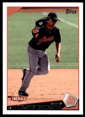 2009 Topps Emerald Nuts San Francisco Giants SGA #19 Travis Ishikawa - Image 1 of 2