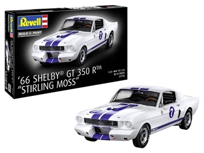 1966 Shelby Gt 350 R Stirling Moss 1:24 Plastic Model Kit REVELL - Immagine 1 di 4