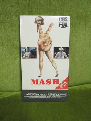 Factory Sealed M*A*S*H  -  VHS Tape with CBS/FOX Watermarks - Immagine 1 di 3
