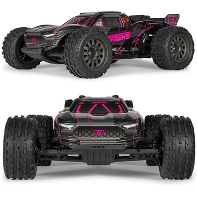 ARRMA ARA3505T3 1/10 VORTEKS 223S DSC 2WD RTR Brushless Stadium Truck, Pink - Image 1 of 4
