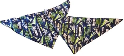 Seattle Seahawks Dog Bandana XL 37"x18" NFL Pet Scarf for Large Dogs Big Breed - Image 1 of 4