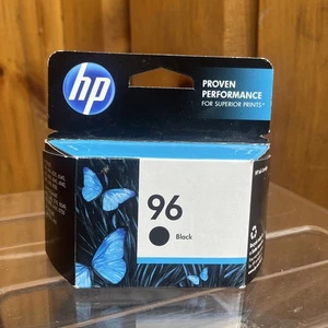 Czarny wkład atramentowy HP 96 nowy oryginalny OEM C8767W - Zdjęcie 1 z 5