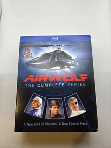 Airwolf: The Complete Series Blu-ray Set 4 Seasons 79 Episodes 14 Discs 2016 - Picture 1 of 8