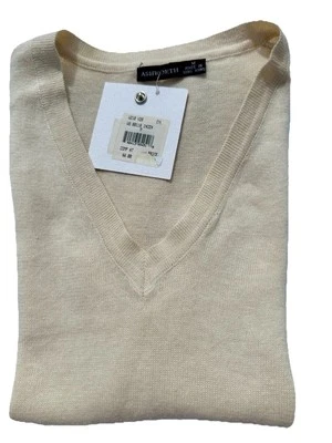 Chaleco de golf Ashworth para mujer color beige talla mediana envío gratuito Foto 1 de 4