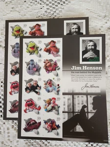 Scott #3944 2 Full Sheets of 11 JIM HENSON & THE MUPPETS MNH USPS 37c Stamps - Picture 1 of 3