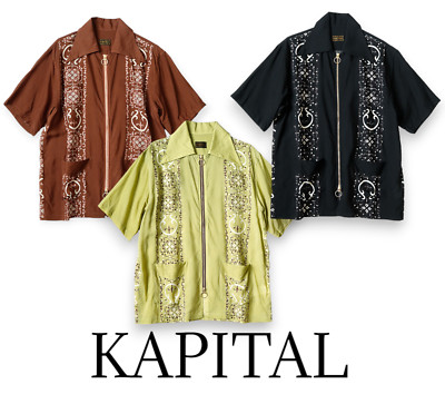 KAPTAIN SUNSHINE Long Sleeve Shirt 25aw Plain 3 Cupra Gray Stripe