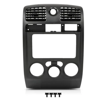 Fit For 2004-2012 Chevy Colorado GMC Canyon Center Dash Radio Vent Bezel Black - Image 1 of 4