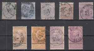 QZ25064/ BELGIUM – LEOPOLD I - 1883 / 1897 USED CLASSIC SELECTION – CV 270 $ - Picture 1 of 2