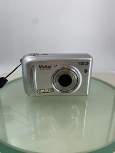 Vivitar Vivicam T324N 12.1MP Compact Digital Camera SILVER NO CARD TESTED - 819 - Picture 1 of 7