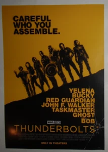THUNDERBOLTS POSTER FILM PLAKAT BUCKY RED GUARIDANS GHOST BOB THE NEW ANVENGERS - Bild 1 von 1