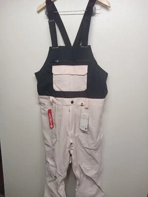 Volcom Roan Bib Pink Women's XL #5A2B - Image 1 of 3