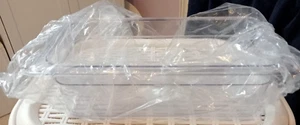 Gastronorm Pans 1/3 Third Clear Polycarbonate 100mm 3 Litres - Picture 1 of 7