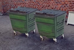 TD78-1 Industrial Bins (x4) 3d printed N scale model railway scenics - Picture 1 of 8