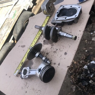 4 Piezas: MOTOR ROBIN SUBARU EY18 CIGÜEÑAL CABEZA LEVA PISTÓN Foto 1 de 4