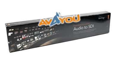 New BMD Blackmagic Design CONVOPENGCAUDS OpenGear Converter Audio to SDI - Image 1 of 4