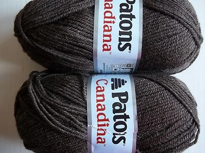 Patons Canadiana камвольная пряжа, каменный вереск, лот из 2 (205 ярдов каждый) - Изображение 1 из 3